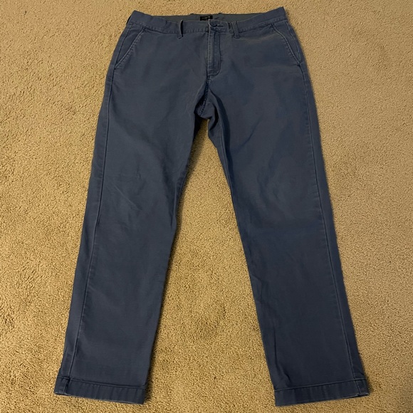 Blue chino J Crew Pants - Picture 2 of 2